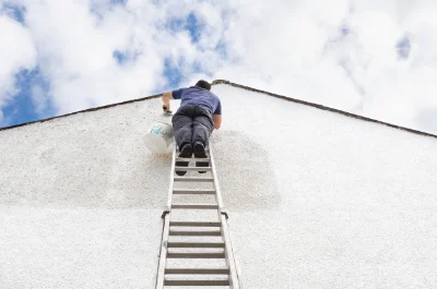 Peinture extérieure à Charlieu — façades et ravalement